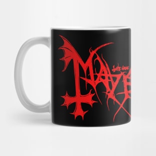 Mayhem Logo | Black Metal Mug